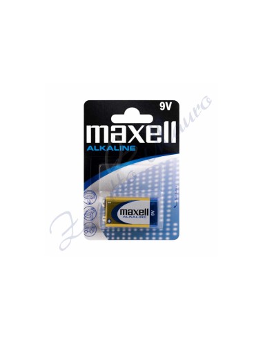 Pila Maxell Transistor Alkaline Power 9V