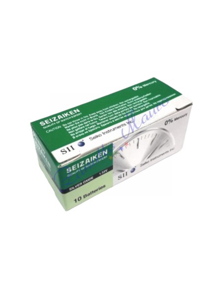 Pila Seizaiken  390  silver oxide SR1130W Hg 0%