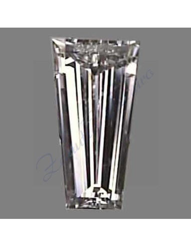 Cubic zirconia taglio taper mm 3x2.50x1.5 Confezione da 10 pz