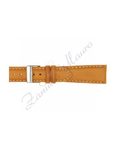 Cinturino 872 in cuoio anticato 20x16 colore beige