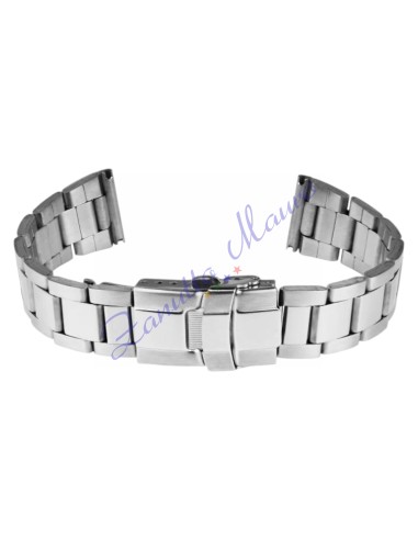 Bracciale GD301 in acciaio ansa dritta mm 20