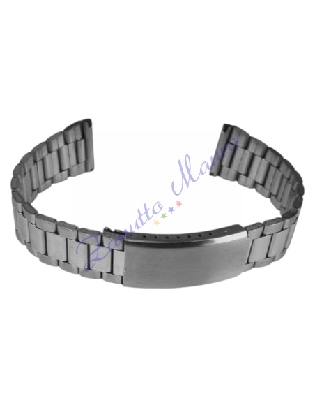 Bracciale GD7010 in acciaio ansa dritta mm 20