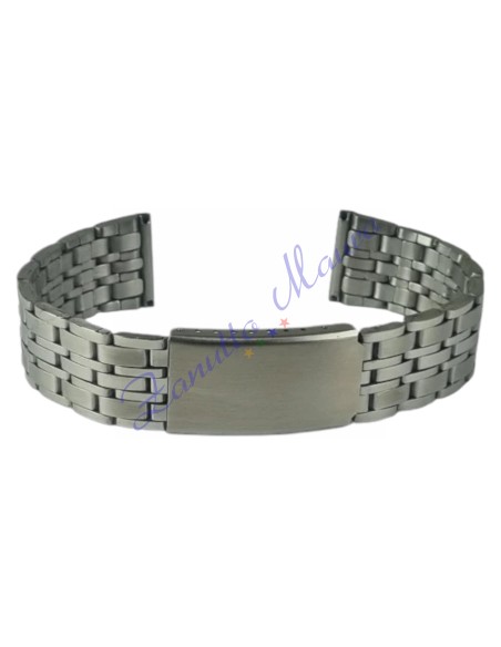 Bracciale GD7020 in acciaio ansa dritta mm 20