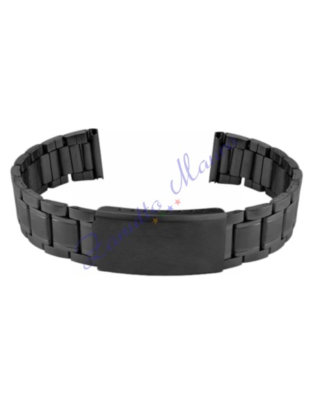 Bracciale GD7015 in acciaio brunito ansa mm 20