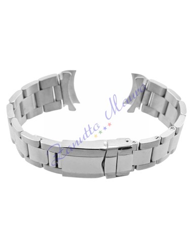 Bracciale in acciaio solido GD291 ansa mm 20 curva