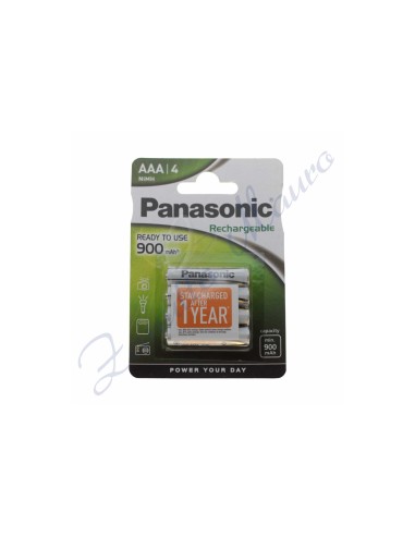 Pila Panasonic Mini Stilo ricaricabile AA - bl 4 pezzi