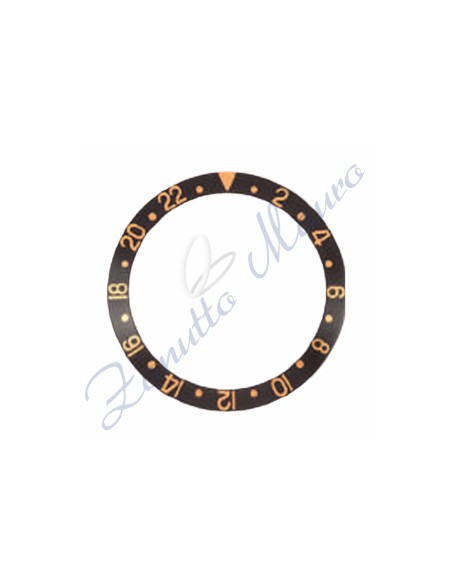 Ghiera 16800-2  in metallo per lunetta RLX misure ext-int mm 37,68x30,60