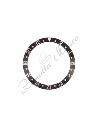 Ghiera 1680-1  in metallo per lunetta RLX misure ext-int mm 36,49x30,29