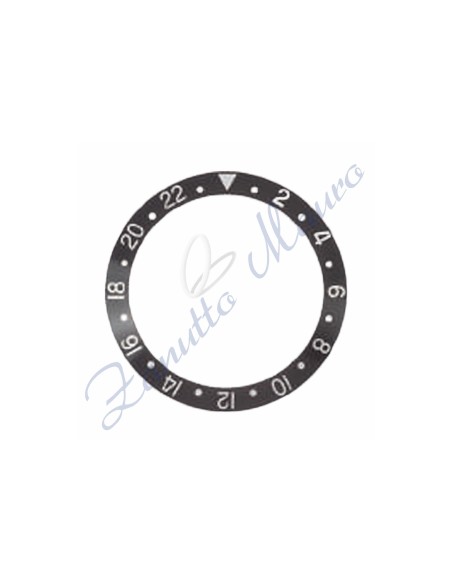 Ghiera 16808-1  in metallo per lunetta RLX misure ext-int mm 37,72x30,11