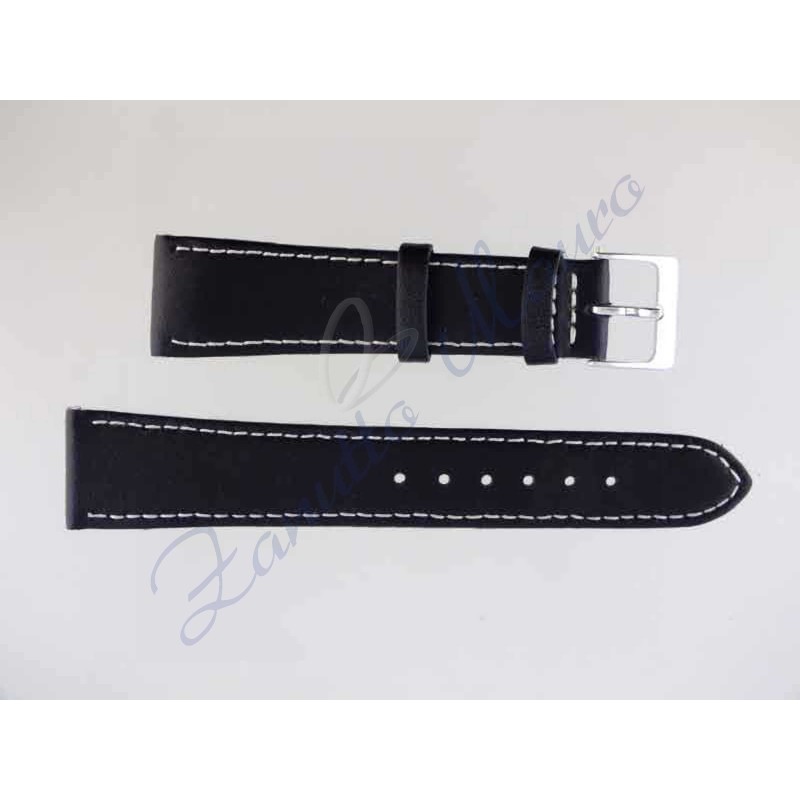 Cinturino Douglas nero ansa 20