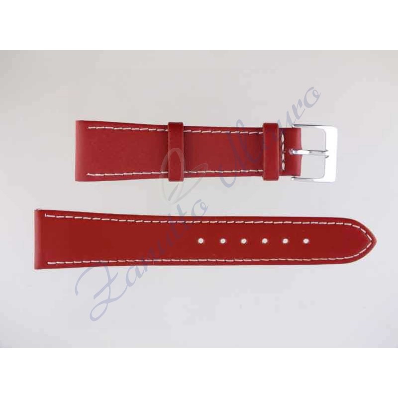 Cinturino Douglas rosso ansa 22