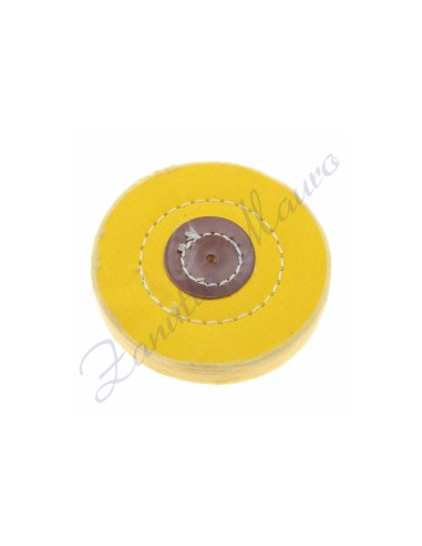 Disco tela giallo diametro mm 100X10