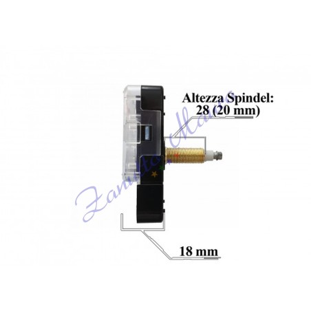 Movimento TMP 28 silent parete mm 20