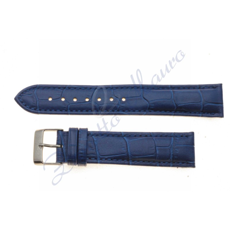 Cinturino Alfa CTK JP026 blu ansa mm 22