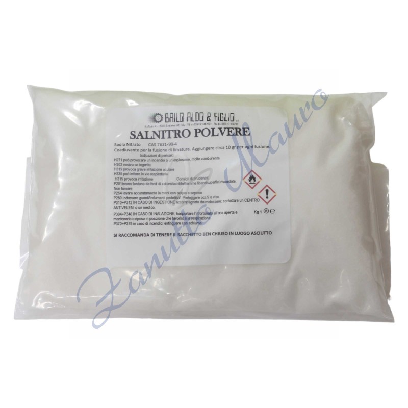 Salnitro in polvere sacco da 1 kg