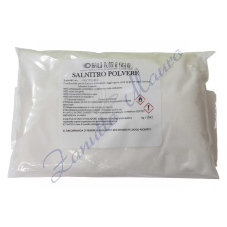 Salnitro in polvere sacco da 1 kg