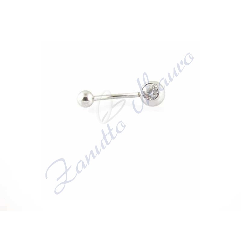 Banana 120806 co strass bianco