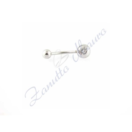 Banana 120806 co strass bianco