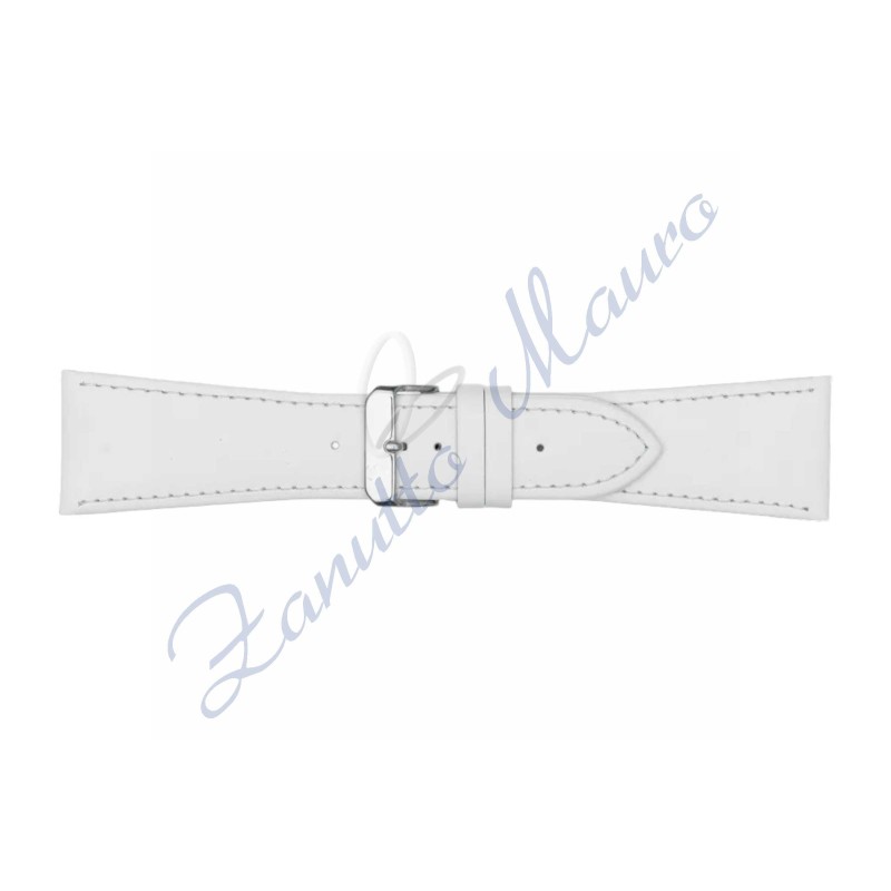 Cinturino 644 in pelle bianco ansa 26x24
