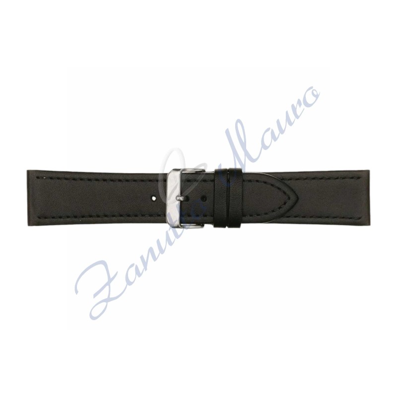 Cinturino 644 in pelle nero ansa 30x24