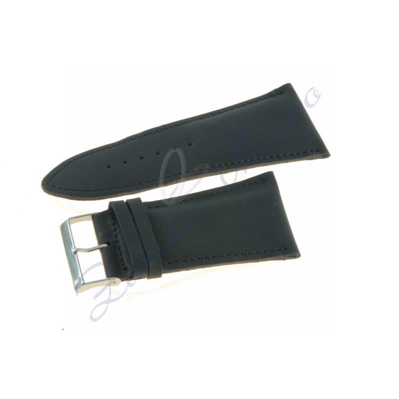 Cinturino 644 in pelle nero ansa 38x30