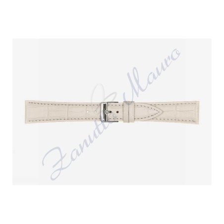 Cinturino Guinea 497 ansa mm 14 bianco