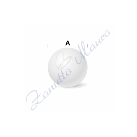 Sfera in lava nera diametro mm 6