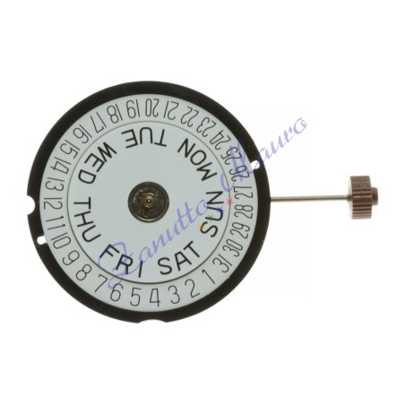 Movimento Ronda 517-D6 3 sfere Day Date al 6