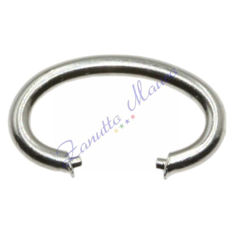 Anellino cromato per orologi da tasca mm 14