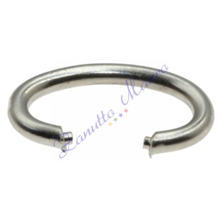 Anellino cromato per orologi da tasca mm 14