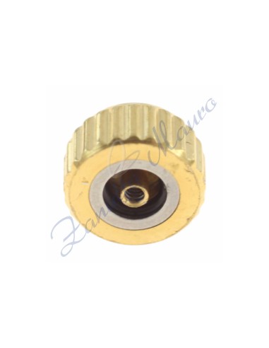 Corona impermeabile SM051 in acciaio dorato D3 A1,5 T1,6 P90
