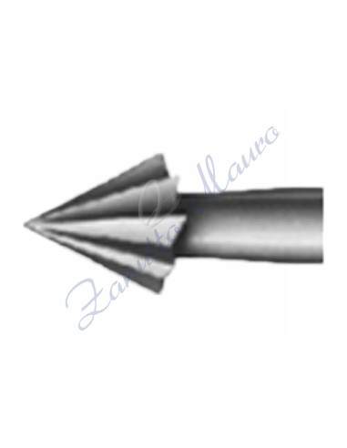 Fresa a lancia Komet ISO 012 acciaio gambo 2.35 conf. 6 pezzi