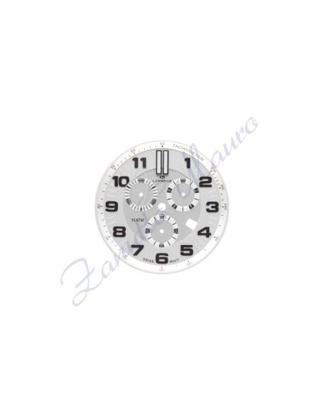 Quadrante Lorenz diametro mm 36,2 colore argento referenza 026770AA/011