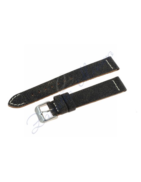 Cinturino tranciato Vintage JP014 nero a nsa 18