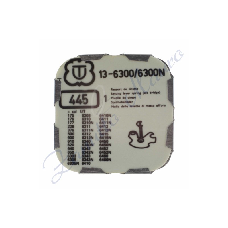 Couvre-trous pour Unitas 6300 et 6300N