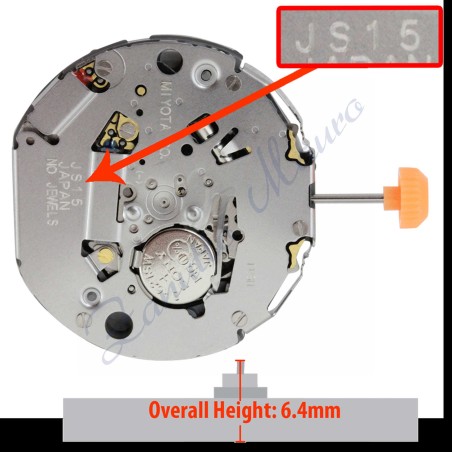 Mouvement Miyota JS55 quartz