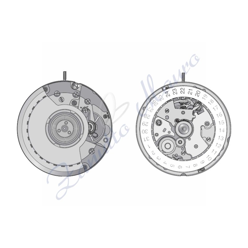 Mouvement ETA 2892A2 automatique