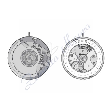Mouvement ETA 2892A2 automatique