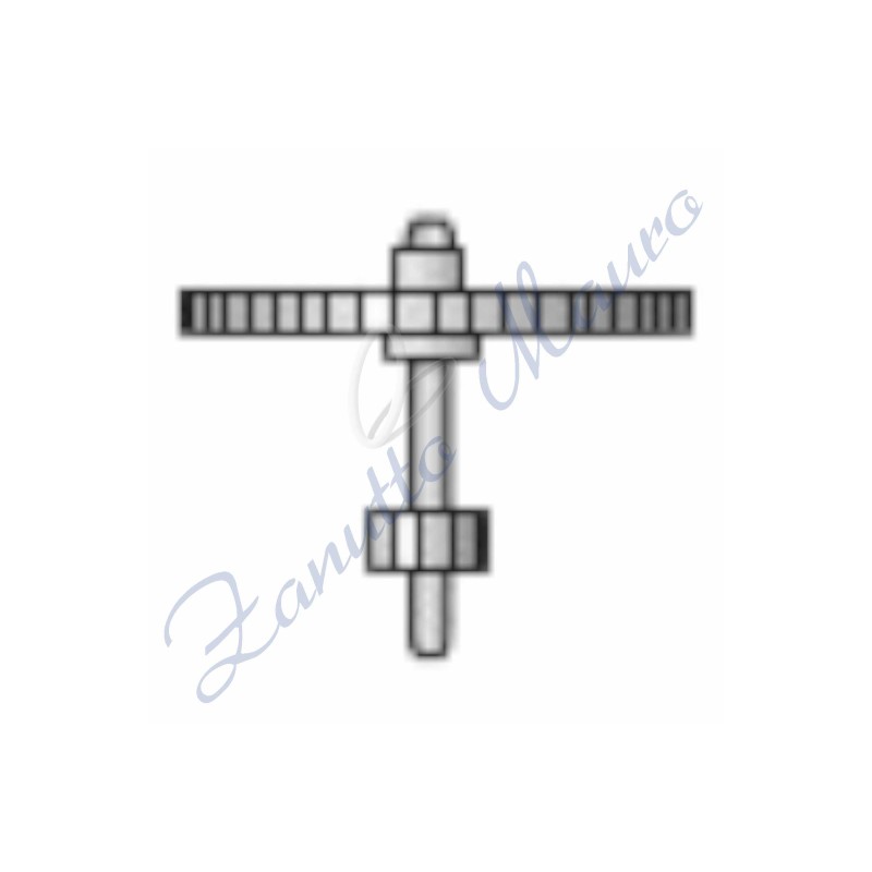 Roue des secondes H1 ETA 2890/2892/2892A2 remplacement 227 hauteur mm 4.61