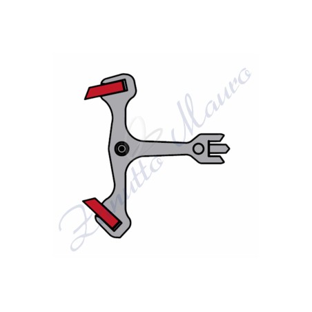 Ancre ETA 2892A2 pièce détachée 710 - 2893-1, 2893-2, 2893-3, 2894-2, 2895-2, 2896 et 2897 code 396835