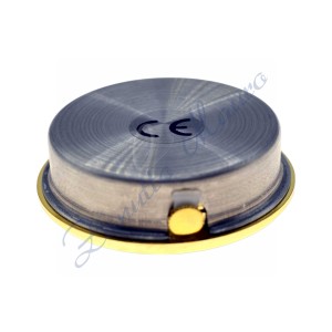 Movimento incasso diametro mm 32/35 acciaio dorato numeri romani