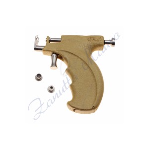 Pistolet Foralobi Caflon 1216/FP avec 3 adaptateurs pour toutes les tailles.