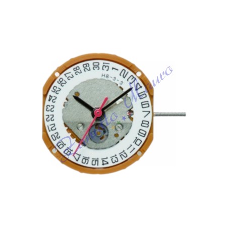 Movimento Miyota GN10 3 sfere data al 3 quarzo