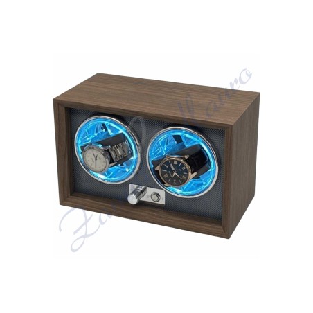 Remontoir en bois 2 places, alimentation 220V avec lumière LED