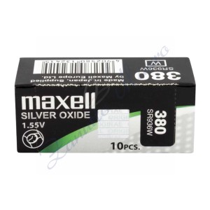 Batterie Maxell 380 oxyde d'argent SR936W Hg 0%
