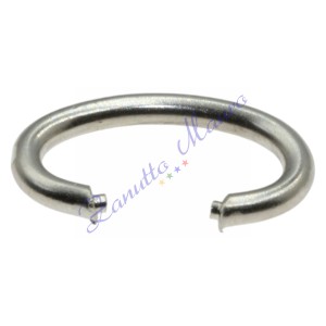 Anneau chromé pour montres de poche mm 18