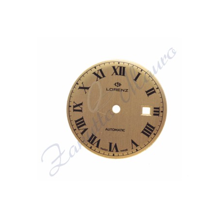 Cadran Lorenz mm 23 couleur champagne