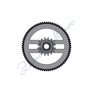 ETA 2824-2 H1 pignon d'étayage de rechange 242-CS avec roue conductrice - 703492