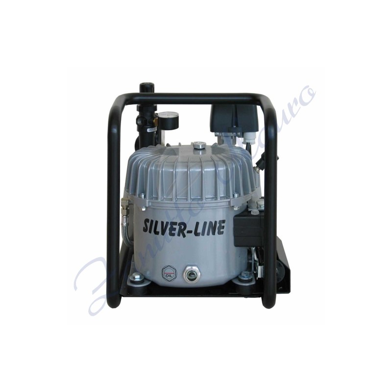 Compressore Planet Air L-S50-4 Silver-Line,16 bar,capacità serbatoio 3