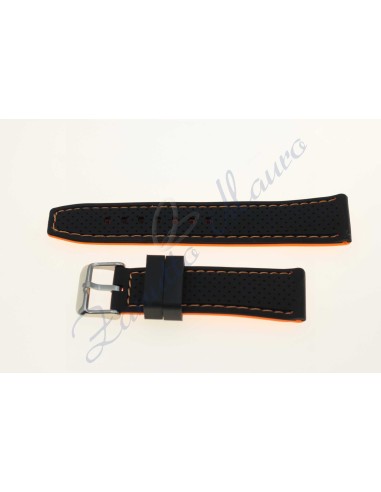 Cinturino in silicone arancione J229 ansa mm 20 soft touch